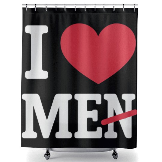 I Love Me – Funny Self-Love Statement Shower Curtains
