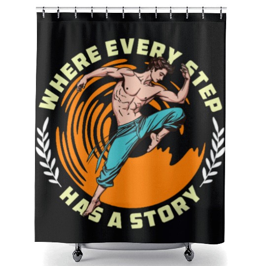 Dance Teacher Where Every Step Has Choreography Shower Curtains