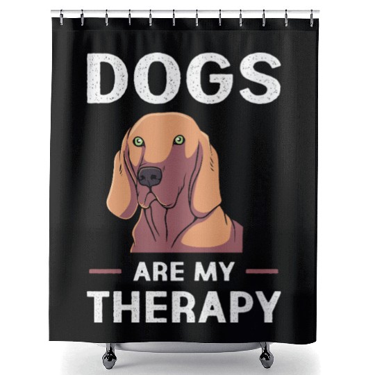 Therapy Dog Treatment Dog Lover Shower Curtains