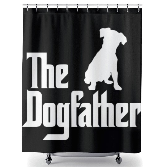 The Dog Father – Bold & Funny Dog Shower Curtains