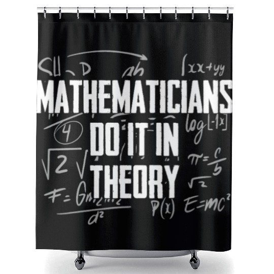 Mathematician Math Teacher Mathematics Shower Curtains