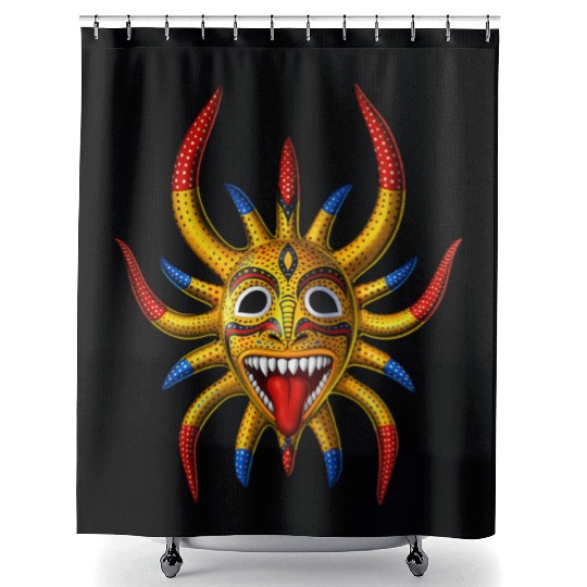 Puerto Rico Vejigante Shower Curtains