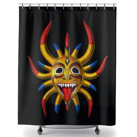 Puerto Rico Vejigante Shower Curtains