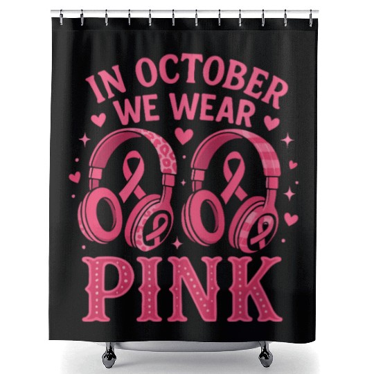 911 Dispatcher Awareness Shower Curtains