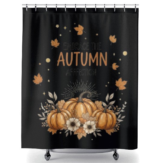 Embrace the Autumn Family Shower Curtains