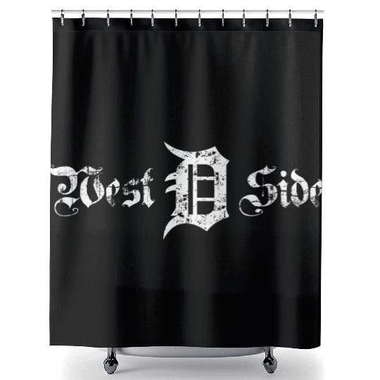 Westside Detroit Shower Curtains