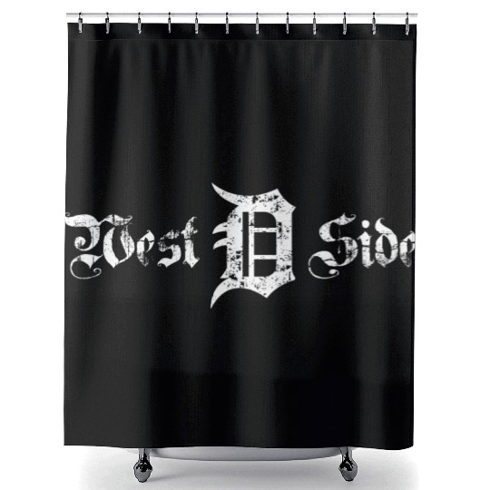 Westside Detroit Shower Curtains