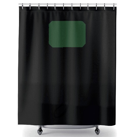 Thor Hammer Silhouette Shower Curtains