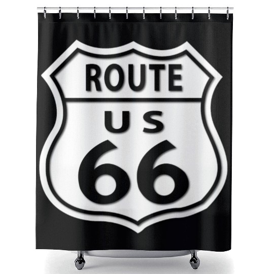 Route 66 Shower Curtains