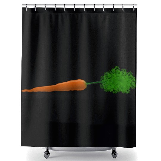 Carrot Shower Curtains