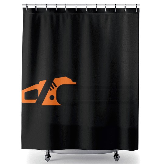 Chainsaw Shower Curtains