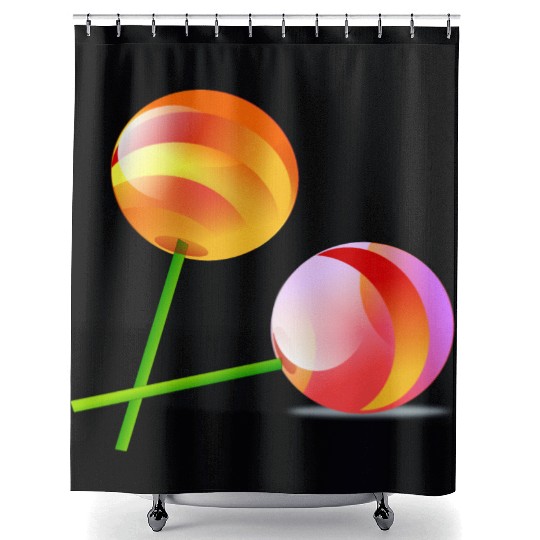 lollipop Shower Curtains