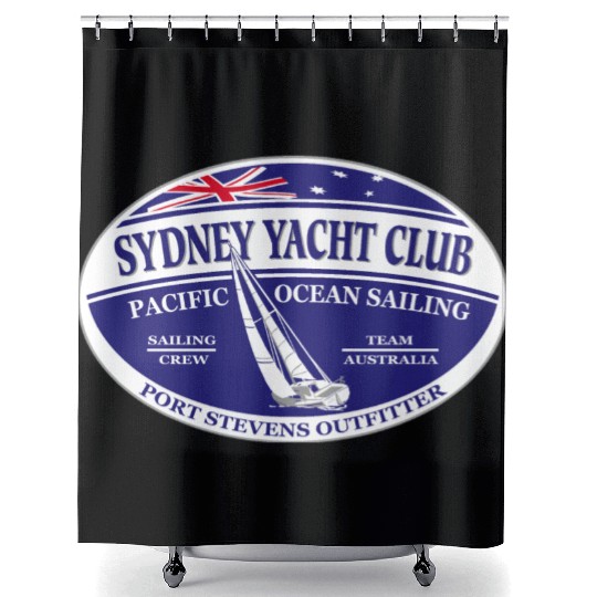 Pacific ocean sailing - Sydney Yacht Club Shower Curtains