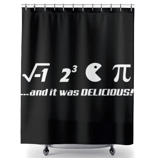 PI-IT WAS DELICIOUS Shower Curtains