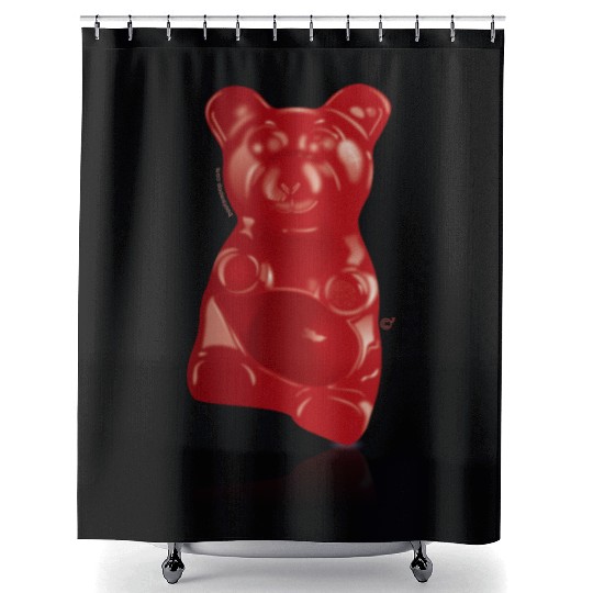 Gummy Bear (plain) Shower Curtains