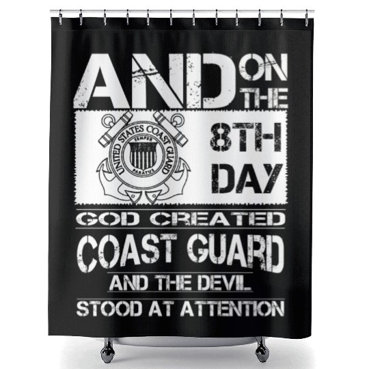 Coast Guard coast guard us coast guard Shower Curtains