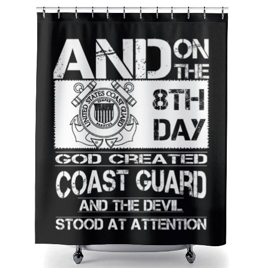 Coast Guard coast guard us coast guard Shower Curtains