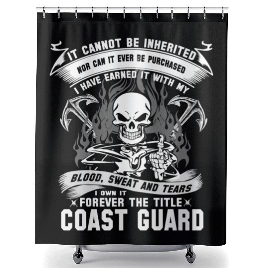 Coast Guard us coast guard coast guard Shower Curtains