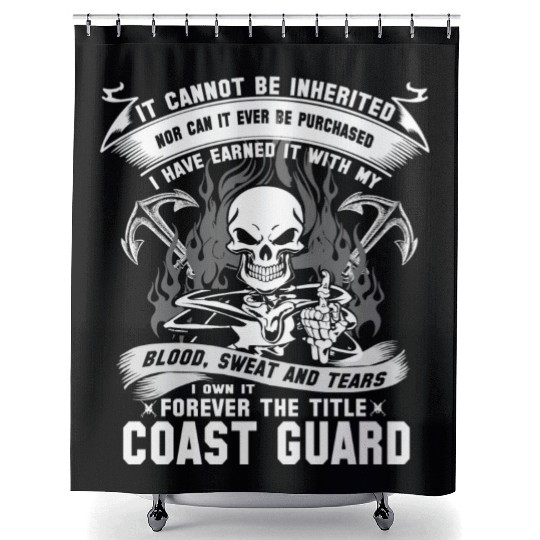 Coast Guard us coast guard coast guard Shower Curtains