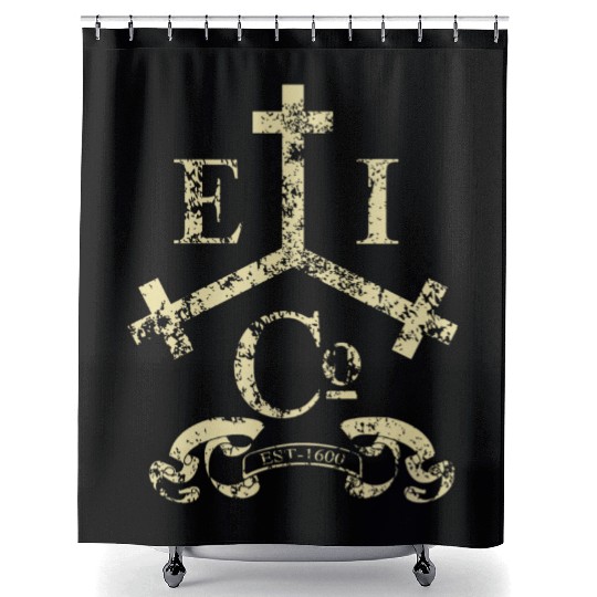 British East India trading company Shower Curtains