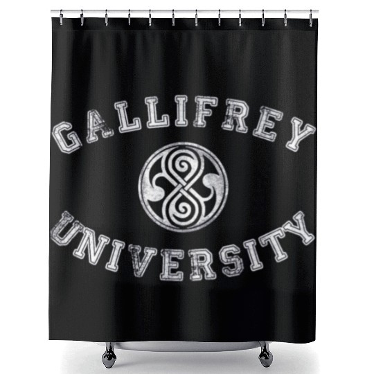 Gallifrey University Shower Curtains