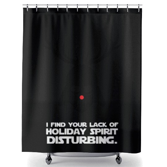Star Wars Darth Vader Christmas Shower Curtains