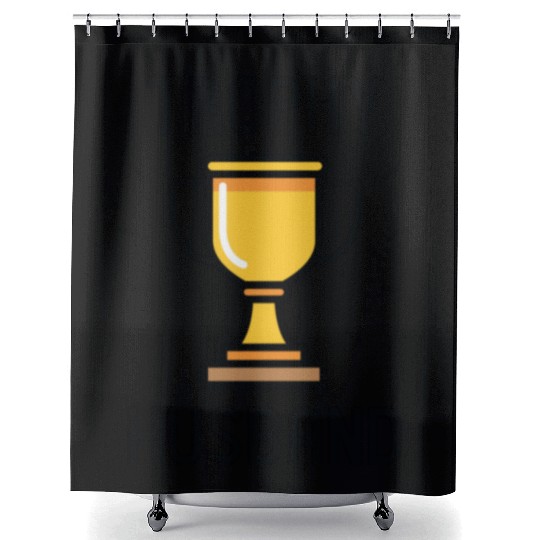 Trophy Husband Shower Curtains