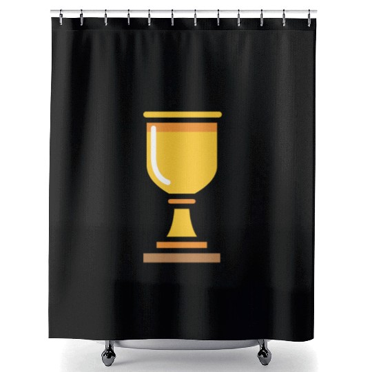 Trophy Husband Shower Curtains