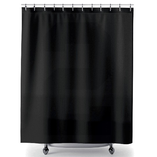 number 2 solid Shower Curtains