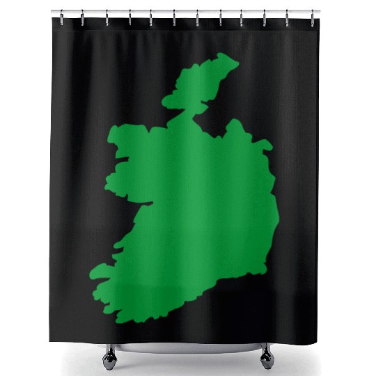 Ireland Solid Shower Curtains
