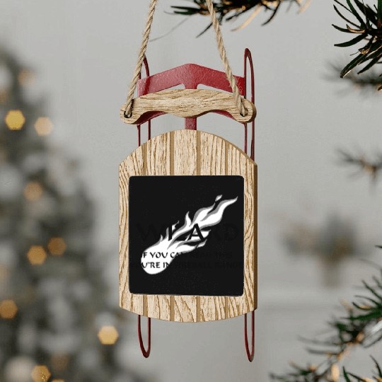 Wizard - Fireball Range Sled Ornaments