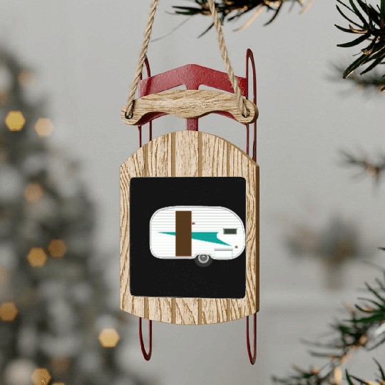 Camper Sled Ornaments
