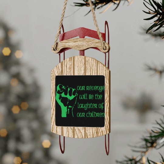 IRISH REPUBLICAN IRELAND Sled Ornaments