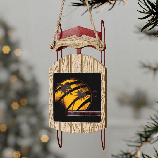The Last of Us Ellie's Sled Ornaments