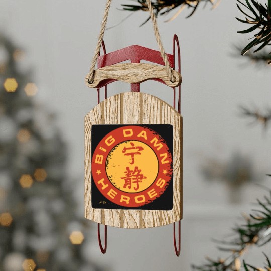 Jayne cobb - firefly big damn heroes serenity sh Sled Ornaments