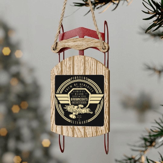 Crew of Serenity Firefly Sled Ornaments