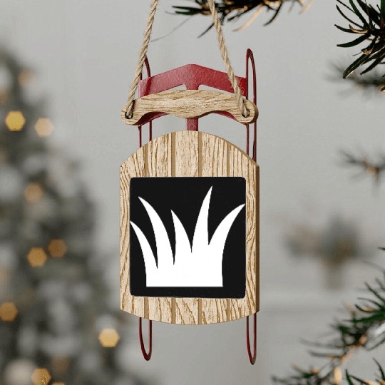 Tall Grass Sled Ornaments