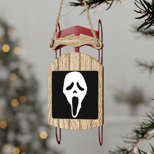 Scream Ghostface Fan Sled Ornaments