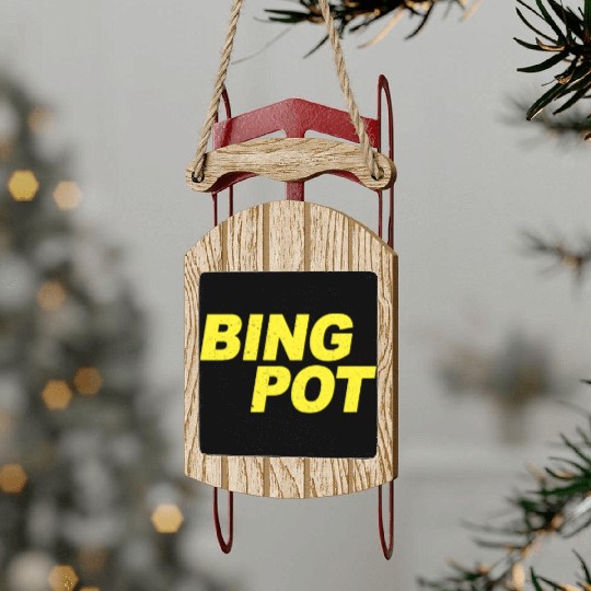 Bing Pot Brooklyn Nine Nine Brooklyn 99 Quotes Sled Ornaments