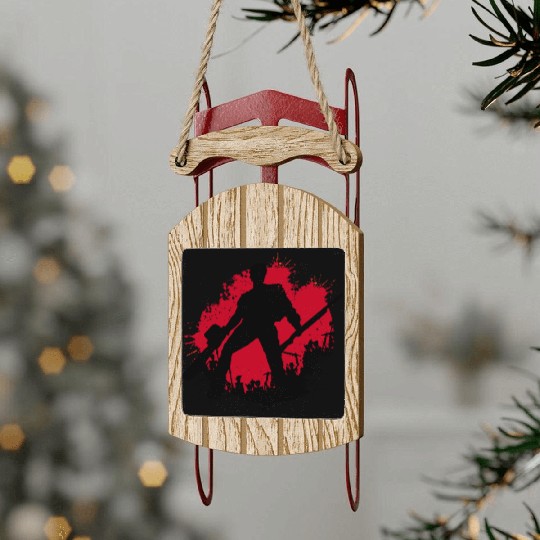 Ash Splash Sled Ornaments