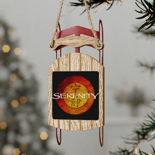 Firefly Serenity Shield Sled Ornaments