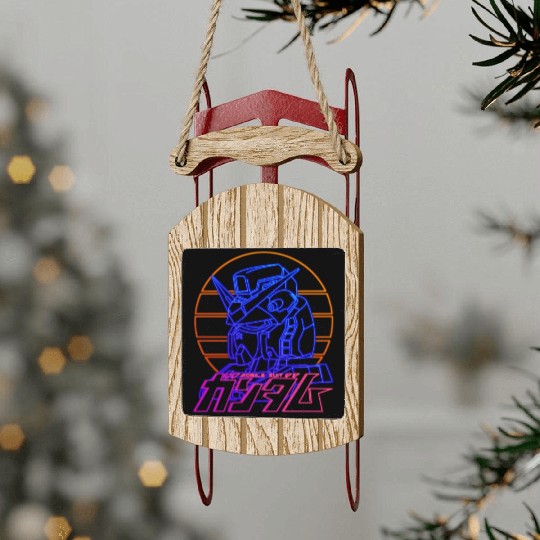 gundam rx 78 Sled Ornaments