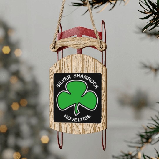 Silver Shamrock Novelties Sled Ornaments