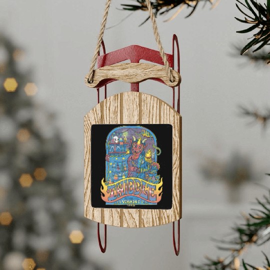 twiddle Sled Ornaments