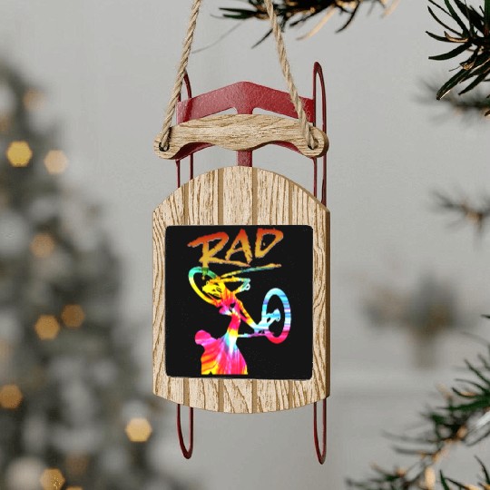 Rad Racing 1986 Sled Ornaments