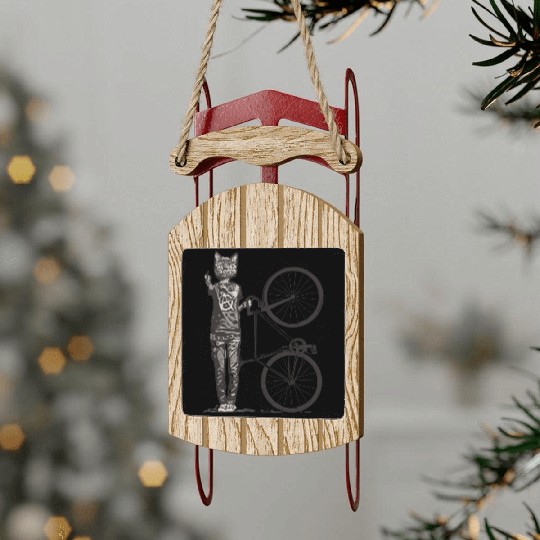 Bike Punk Sled Ornaments