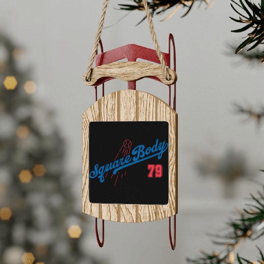 1979 Square Body Sled Ornaments