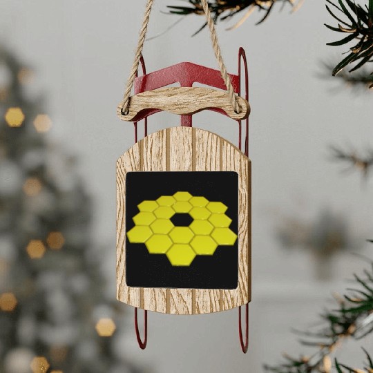 james webb telescope Sled Ornaments