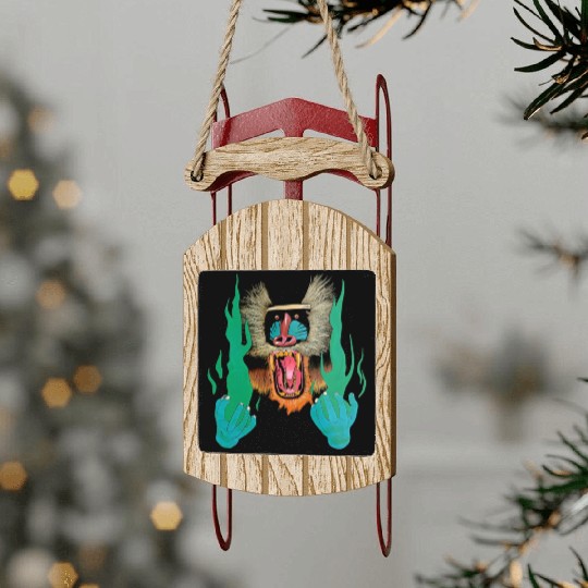 Animal Kaiyote Concert Sled Ornaments