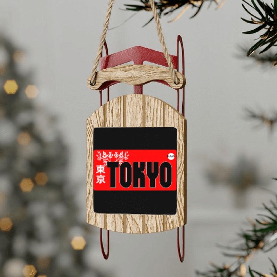 Tokyo Sled Ornaments